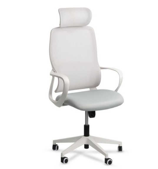 Silla Baffi Blanca - Excecutive Chair